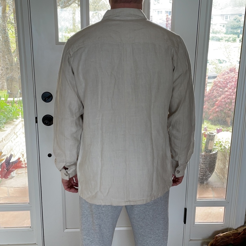 🌟A Days March heavy Linen over shirt - Picture 3 of 14